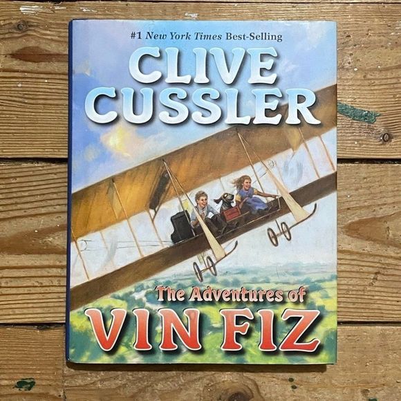 3/$10 - The Adventures of Vin Fiz - By Clive Cussler - 1st edition/print - Picture 1 of 10